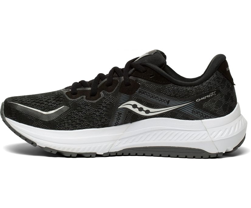 Saucony Omni 20 Breda Löparskor Dam Svarta Vita | Sverige 456VRW